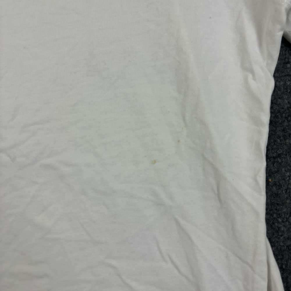 LULULEMON Women’s White Short Sleeved T-Shirt hi-low hem size: Large - Picture 8 of 9